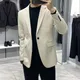 Men's Suits Summer Red Blazer Double Breasted Men With Short Pant Wedding Groom Prom Party Terno