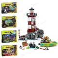 Scooby The Mystery Building Blocks Haunted Lighthouse Action Figurine Terror Build Block Collectble