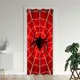 Halloween Spinnennetz Tier Tür Vorhänge für Jungen Mädchen Schlafzimmer Tür Türen Abdeckung Tülle