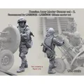 1/35 Scale Resin Figure Model Assembled Kits Military Hobby Miniature Diorama Russian Army Mortar