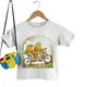 Sommer neue Frosch und Kröte drucken Grafik T-Shirt Kinder Kurzarm Vintage T-Shirts Tops Harajuku