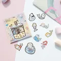 36 pcs/set Korean Import Nekoni Cat Dog Avocado Unicorn Mermaid Stickers Scrapbooking Diy Diary