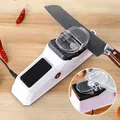 Knife Sharpener Professional USB Electric Knife Sharpener Adjustable For Kitchen Knives Tool Knife