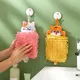Cartoon Hand Towels for Home Soft Chenille Embroidery Super Absorbent Eco-Friendly Wiping Cloth