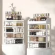 4 Layer Makeup Organizer Drawer Jewelry Container Cosmetic Storage Box Transparent Makeup Organizer