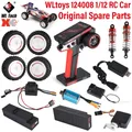 Wltoys rc auto ersatzteile servo usb ladegerät stoßdämpfer fernbedienung bürstenlose esc motor