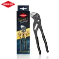 KNIPEX 86 01 180 XMAS Slip Joint Water Pump Pliers 180mm Lock Button Wrench Grips Christmas Limited