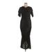 Shein Cocktail Dress - Midi: Black Dresses - Women's Size 1X