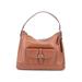 Coach Factory Leather Hobo Bag: Tan Solid Bags