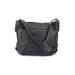 Coach Factory Leather Shoulder Bag: Black Bags