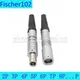 Compatible Fischer 102 M9 0F 2 3 4 5 7 9Pin Waterproof IP68 Push-pull Self-locking Free Male Plug