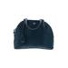 Coach Leather Satchel: Pebbled Blue Print Bags