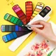 18/24/36/42 Colors Solid Watercolor Paint Set Watercolor Palette Watercolor Pigment with Pen for