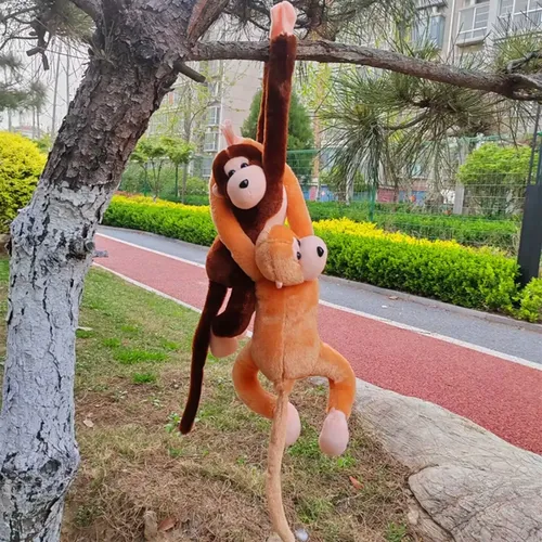 Schreiender Affe Stofftier Plüsch puppe Gibbon Kinder geschenk Haupt dekoration Spielzeug Weihnachts