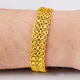 4cm Wide Pure 999 Yellow Gold Watch Chain Bracelet Bangle for Women Men Bro Hand Chain Wedding