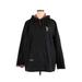 Disney Parks Jacket: Mid-Length Black Solid Jackets & Outerwear - Women's Size 1X
