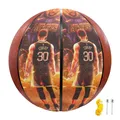 Basket-ball en cuir personnalisé pour hommes et femmes 7 tailles extérieur intérieur