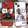 CR7-Football Star Ronaldo Phone Case pour Apple iPhone 15 Pro Max 13 14 Plus 12 Mini 11 Pro Poly 8