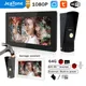 Jeatone-Interphone vidéo avec écran tactile LCD Wi-Fi 1080P 7 écrans tactiles sonnette vidéo