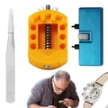 Boîte à outils de réparation de montre outil de retrait de batterie de montre avec base de support