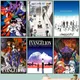 Neon G-Genesis E-Evangelion brûleur Poster DIY Vintage Movie Poster Wall Art Painting Study