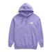 The North Face Women's Box NSE Pullover Hoodie (Size M) High Purple, Cotton,Polyester