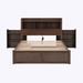 Red Barrel Studio® Dormilee Bed, Solid Wood in Black | 43.3 H x 43.3 W x 88.6 D in | Wayfair C709C7B908B54584AAA9C11612298F5E