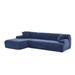 Blue Reclining Sectional - Latitude Run® Kailiyah Modern Large L-Shape Modular Sectional Sofa 2 Piece Free Combination, | Wayfair