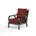 Sunset West Monterey Club Chair w/ Self Welt Cushions, Copper in Black | 39 H x 34 W x 30 D in | Outdoor Furniture | Wayfair SW3001-21-5407