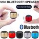 1Pc Portable Mini Bluetooth Speaker Metal Bass Bluetooth Subwoofer Wireless Loudspeaker