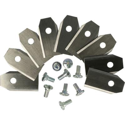 Vhbw - 9x Ersatz-Messer kompatibel mit McCulloch rob R600, rob R800, rob R1000 Rasenmäher Image