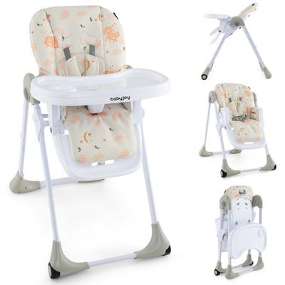 Costway 3-In-1 Convertible Baby High Chair for Tod...