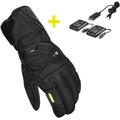 Macna Foton 2.0 RTX beheizbare wasserdichte Motorrad Handschuhe Kit, schwarz, Größe 4XL