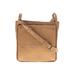 American Leather Co Leather Crossbody Bag: Tan Solid Bags