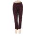 Lululemon Athletica Active Pants - Mid/Reg Rise: Burgundy Activewear - Women's Size 4