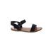 Steve Madden Sandals: Black Solid Shoes - Women's Size 8 - Open Toe