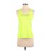 Lorna Jane Active Active Tank Top: Yellow Activewear - Women's Size X-Small