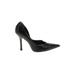 Guess Heels: Slip On Stilleto Cocktail Party Black Solid Shoes - Women's Size 7 1/2 - Pointed Toe