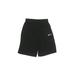 Nike Shorts: Black Print Bottoms - Kids Boy's Size Large - Dark Wash