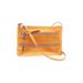 Hobo Bag International Leather Shoulder Bag: Pebbled Yellow Print Bags