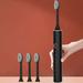 2024 New Sale Clearance Electric Toothbrush Electric Toothbrush with 4 Brush Heads Smart 6-speed Timer Electric Toothbrush IPX7 -Newly Upgraded Electric Toothbrush Garden Decor for Outside