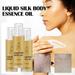 CELNNCOE Silk Body Essence Oil Liquid Silk Body Oil Silk Body Oil Silk Essence Oil Silk Body Oil Liquid for Anti Wrinkle Reduce Fine Lines Smooth Skin Firming Extract Body Lotion for Dry Skin 3PCS