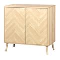 Buffet 2 portes beige