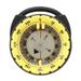 50M Underwater Diving Compass Luminous Magnetic Waterproof Pipe Clamp Diving Compass for Scuba Diving Water Sports Yellow