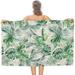 Yibo Tropical Palm Tree Beach Towel Jungle Palm Leaves Suitable for Camping/Beach/Bath Bath Towel Women Men Girls Boys