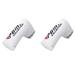 2Pc Golf Blade Putter Head Covers for Golf Embroidery Headcover