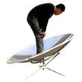 Premium Portable Parabolic Solar Cooker Stove High Efficiency Sun Oven Camping Barbeque Outdoor 1800W 1.5m Diameter 700Â°C-1000Â°C USA Stock