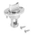 Oval Garboard Drain Plug Marine 316 Stainless Steel Drain Plug Fits 1 Inch Hole Boat Transoms Drain Plug with Screws