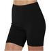 Oalirro Biker Shorts Women Workout Three-Point Pants Shorts Women Bottoms Anti-Glare High Waisted Yoga Running Gym Compression Shorts Black S-XXXL
