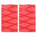 2 Pcs Table Tennis Racket Soft Grip Tape Ping Pong Bat Grips Sweatband Heat Shrinkable Anti Slip Handle Tape Red